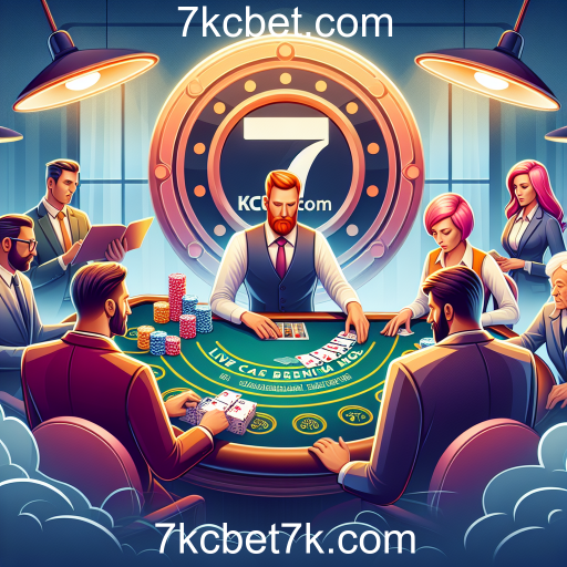 A Experiência de Jogos Ao Vivo em 7kcbet.com